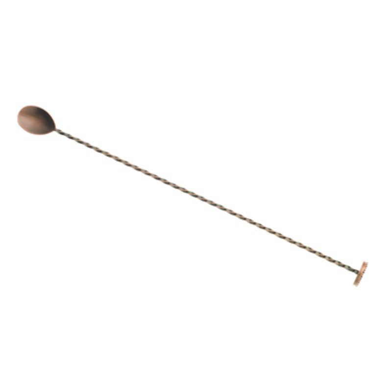 SPOON BAR W/MUDDLER 15  ANTIQ TWISTE