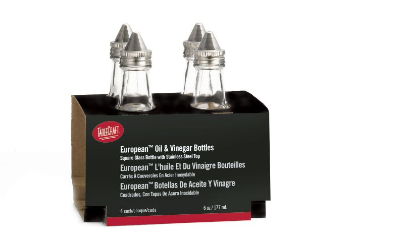 DISPENSER OIL & VINEGAR SQUARE 6 OZ 