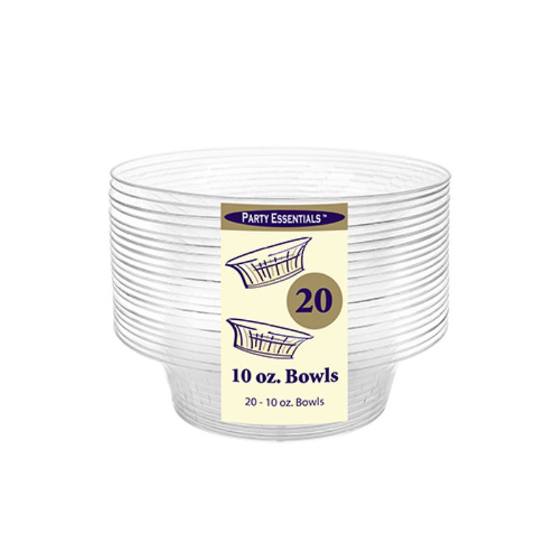 BOWL CLEAR DELUXE 10"  