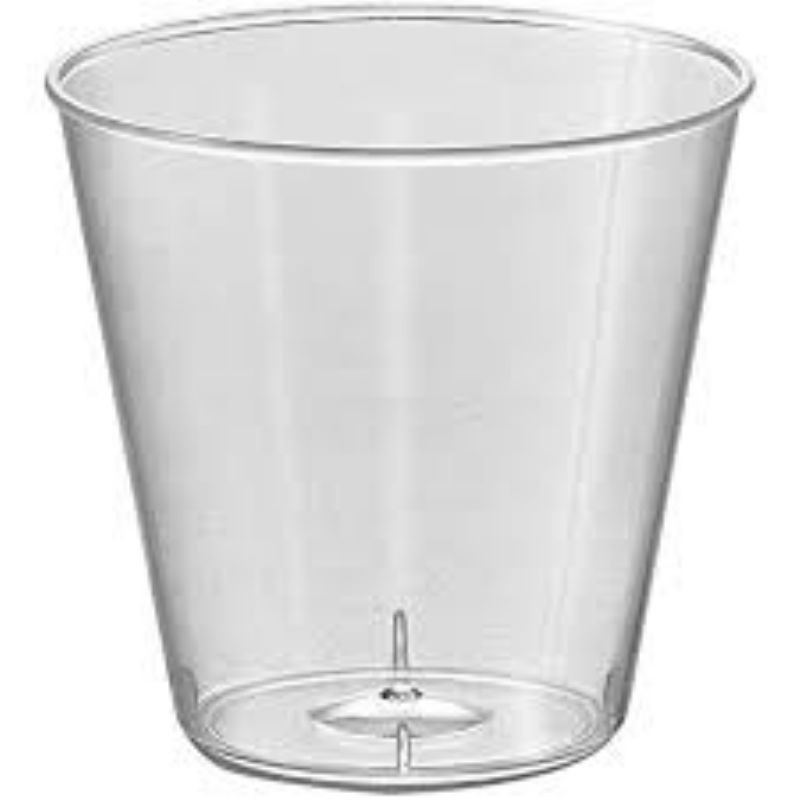 GLASS SHOT CLEAR 2 OZ