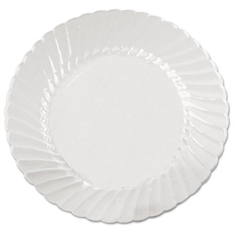 PLATE DELUXE CLEAR 6 INCH       