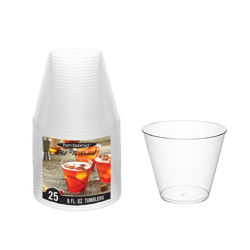 TUMBLER 9 OZ CLEAR