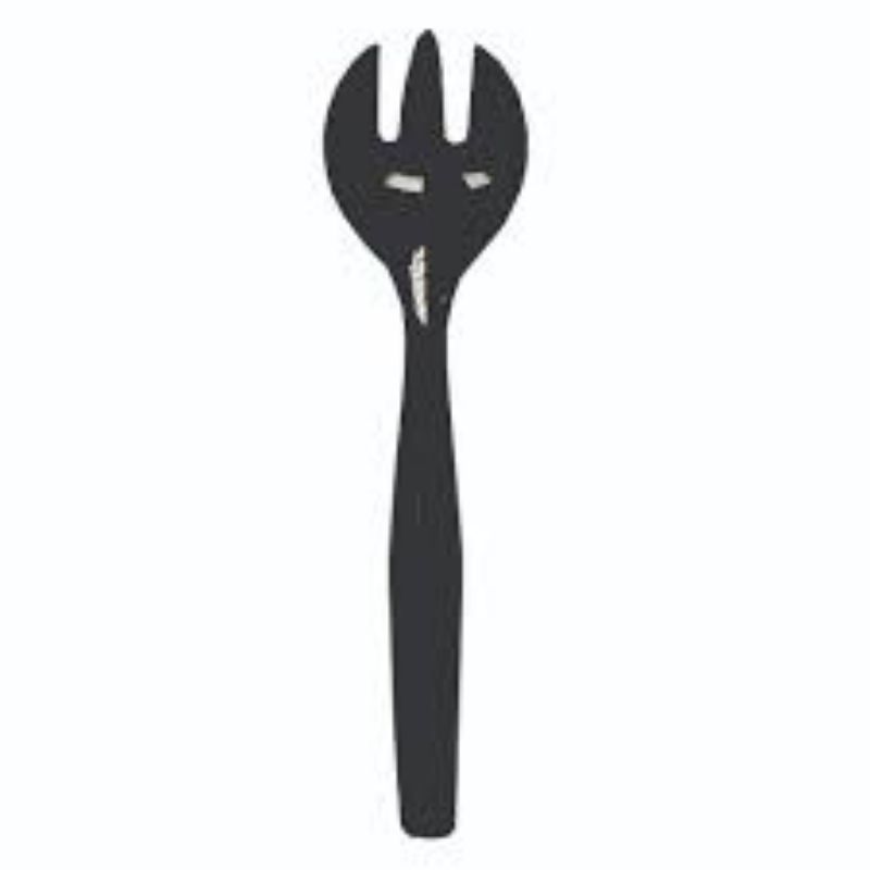 FORK SERVING BLACK HEAVY DUTY 10"