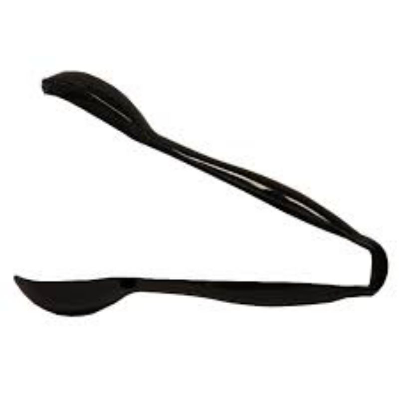 TONG SERVING 10 BLACK HEAVY DUTY