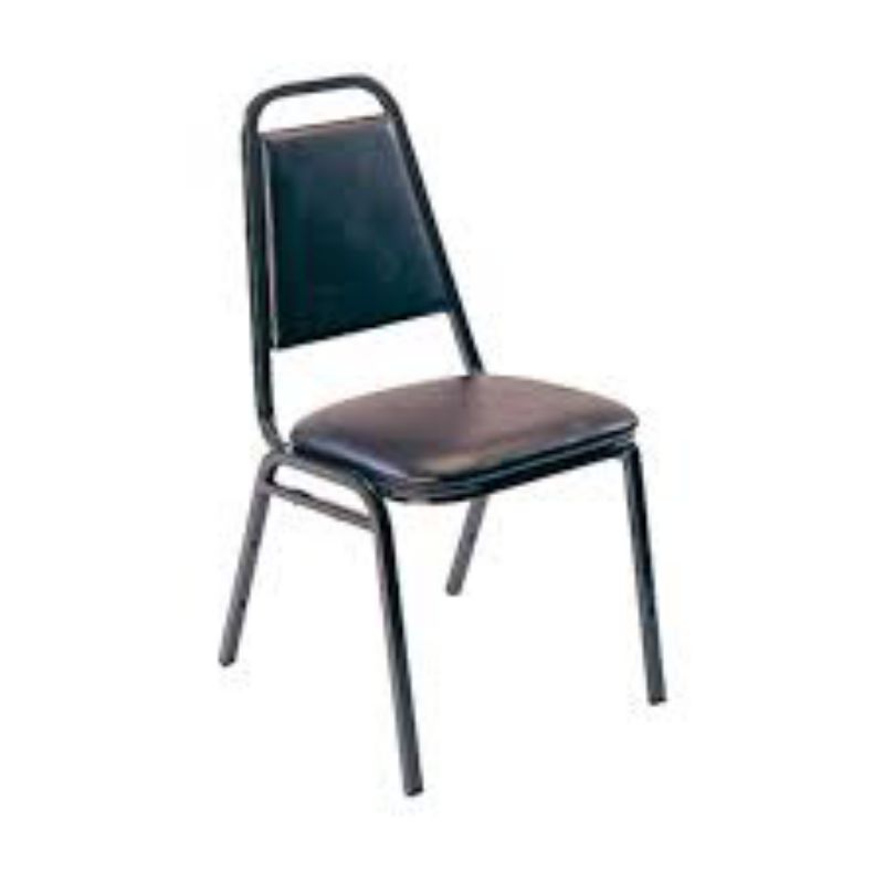 CHAIR STACKING BLACK-