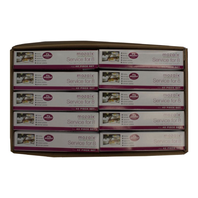 BAND SERVICE SILVER MOZAIK FOR 8-