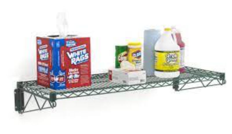 SHELVING WALL-MOUNTED KIT 48X14