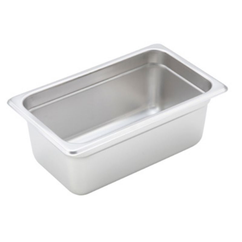 PAN STEAM TABLE 1/4 SZ 4" DEEP
