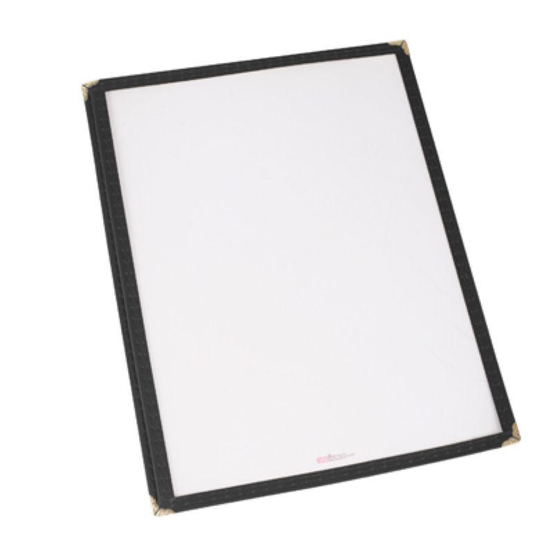 MENU COVER BLACK 8.5" X 14"