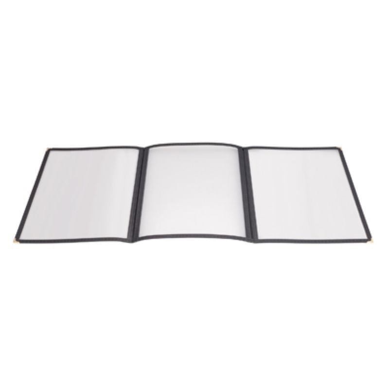 MENU COVER TRIPLE 6 VIEW 8-1/2X11