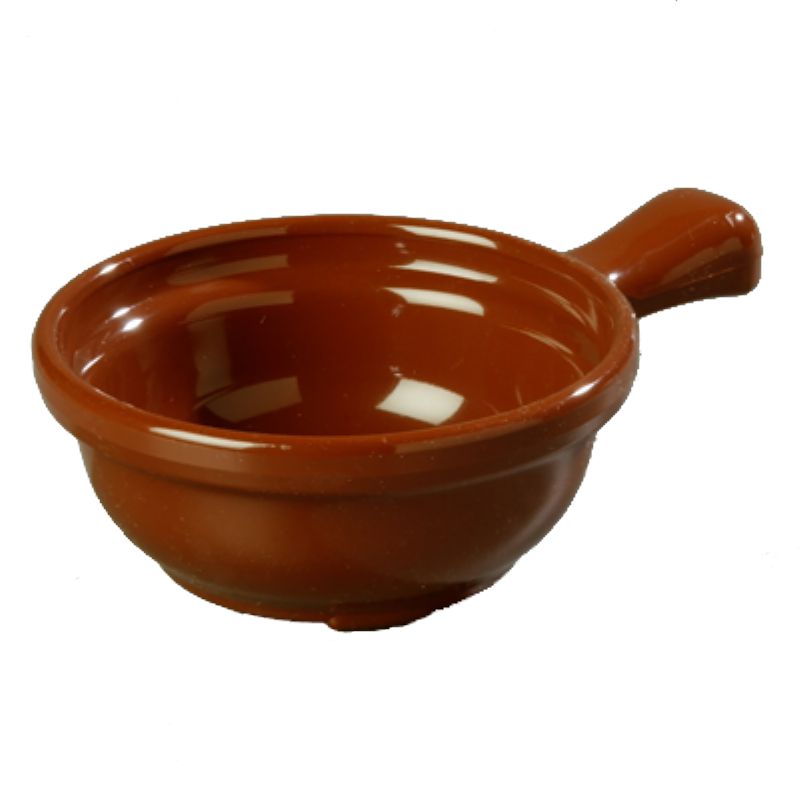 BOWL SOUP PLASTIC SOLID HNDL 8 OZ 