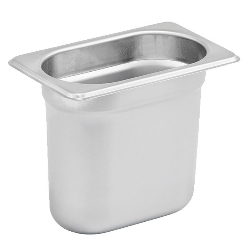 PAN STEAM TABLE S/S 1/9 SIZE 4"DEEP