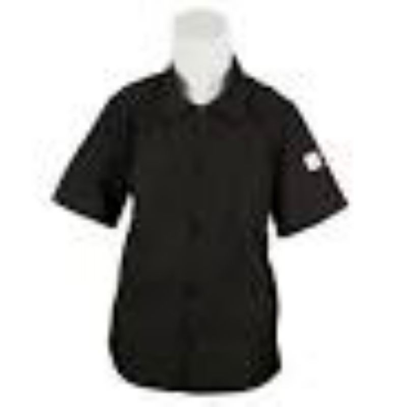 SHIRT CHEF UNISEX BLACK SMALL 