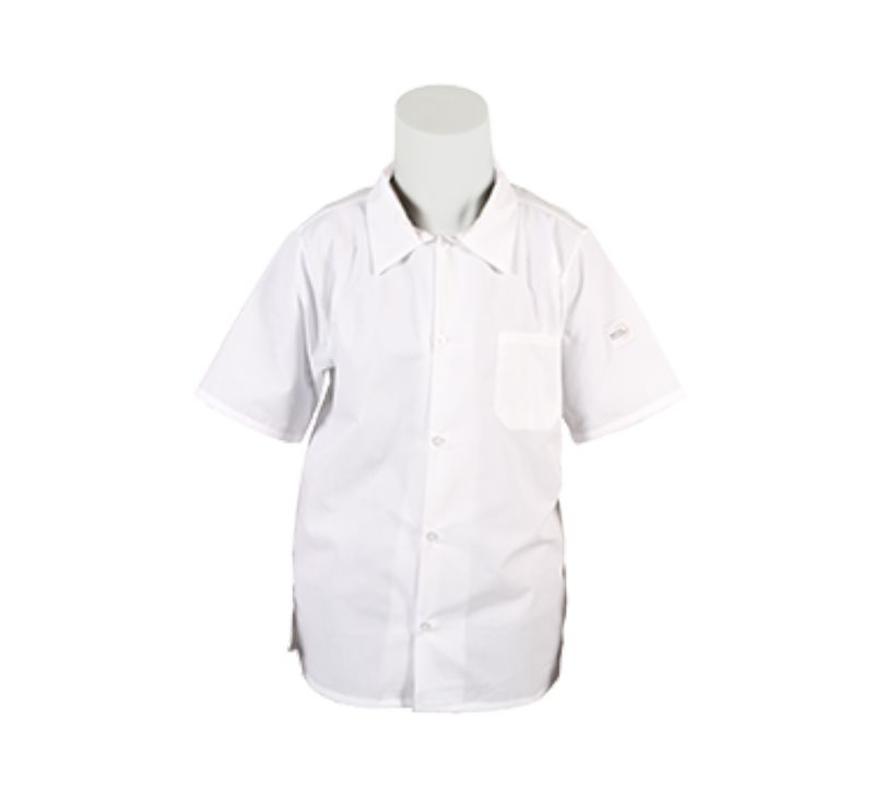 SHIRT CHEF UNISEX WHITE LARGE 