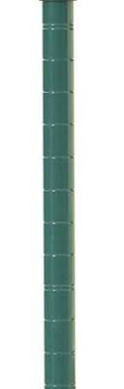 POST SHELVING GREEN EPOXY 63"