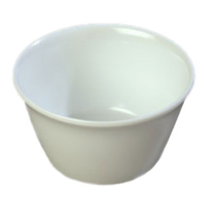 CUP BOUILLON MELAMINE WHITE 8 OZ 