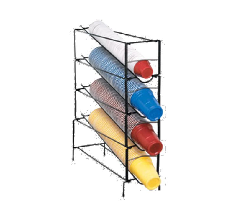 DISPENSER CUP WIRE RACK 6-64 OZ