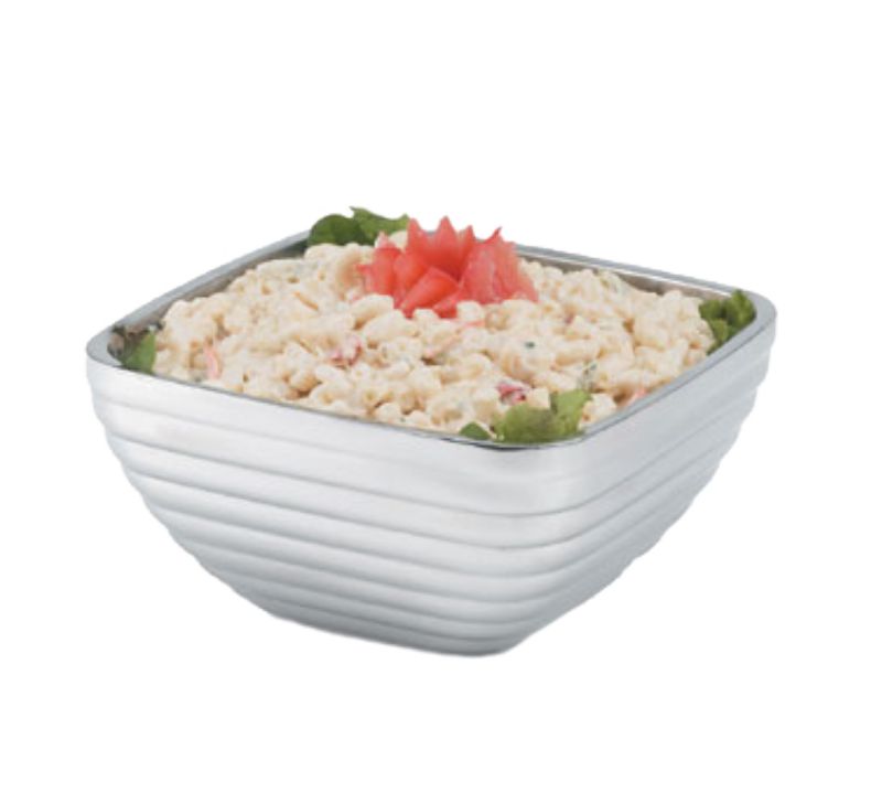 BOWL S/S SQUARE BEEHIVE 8-5/8 IN 