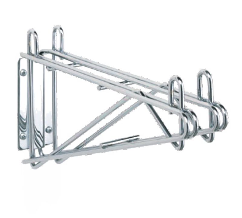 WALL BRACKET SINGLE CHROME 14 IN