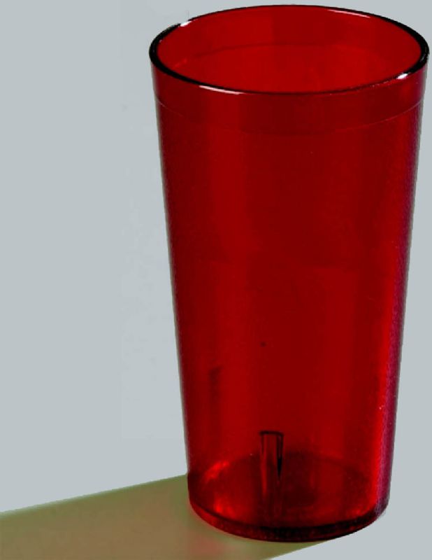 TUMBLER PLASTIC TEXTURED RUBY 20 OZ