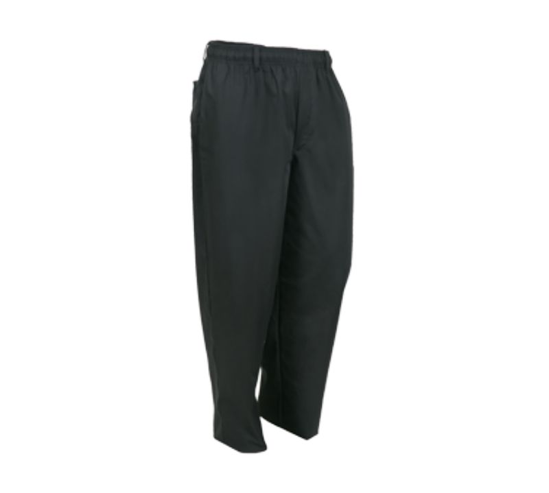PANT CHEF DRAWSTRING BLACK SMALL