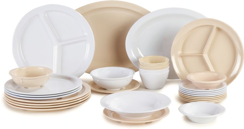 PLATTER MELAMINE*12X9" OVAL WHITE