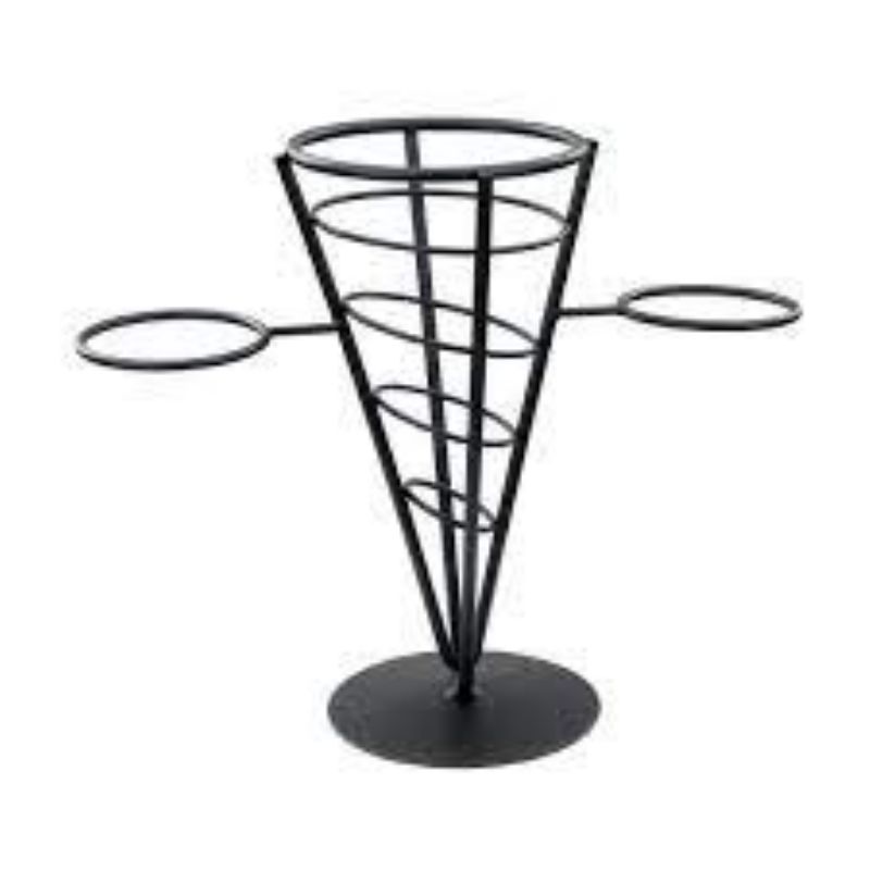 BASKET WIRE CONE APPETIZER