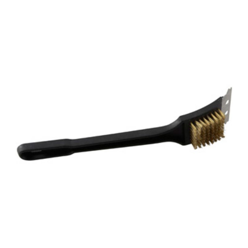 BRUSH WIRE BRASS BRISTLE 12 INCH