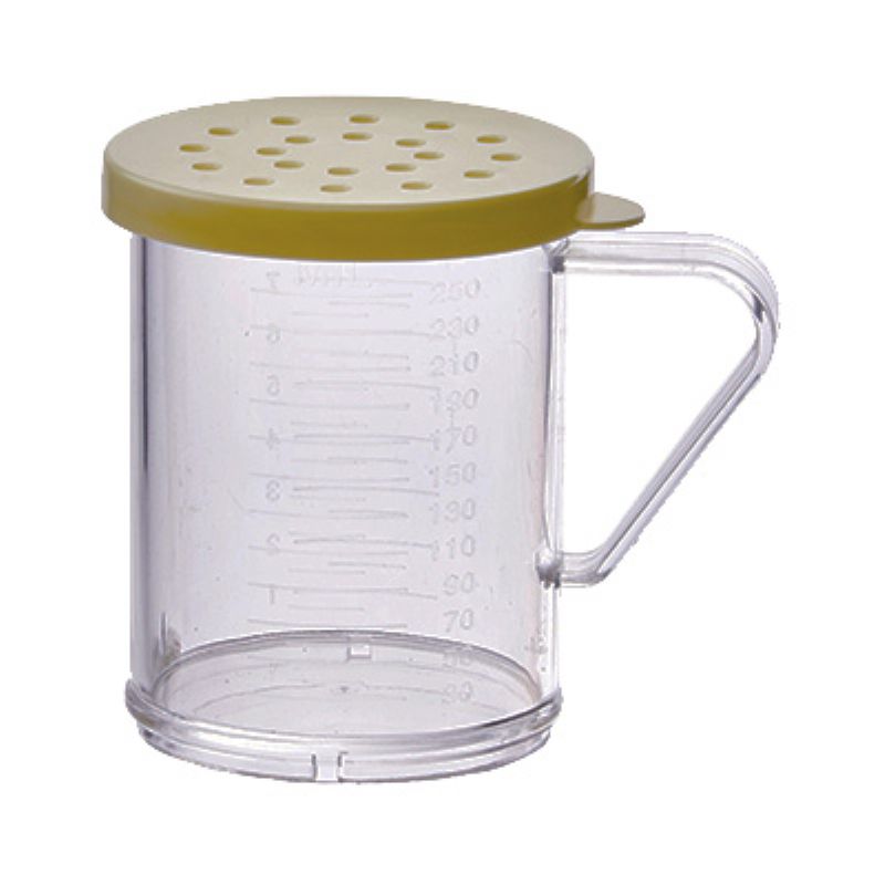SHAKER 10 OZ W/ HANDLE YLW LID
