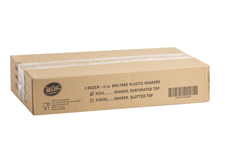 SHAKER PERFORATED TOP SWIRL 6 OZ